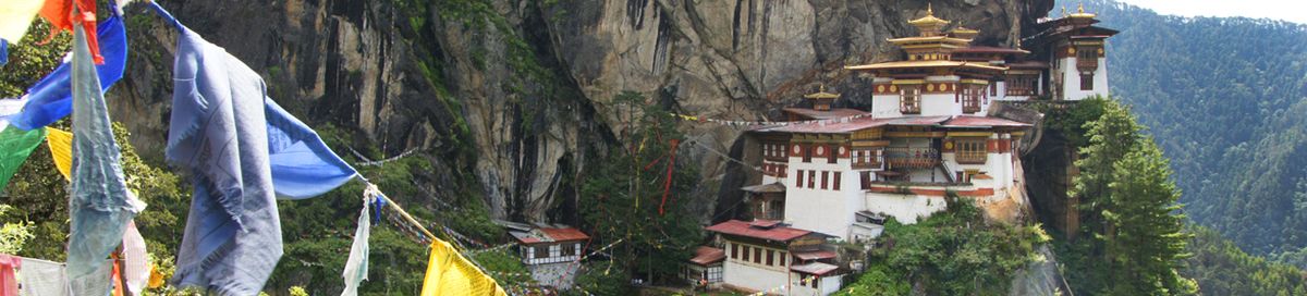 monasterio budista del nido del tigre (Tiger's nest) en Bhutan