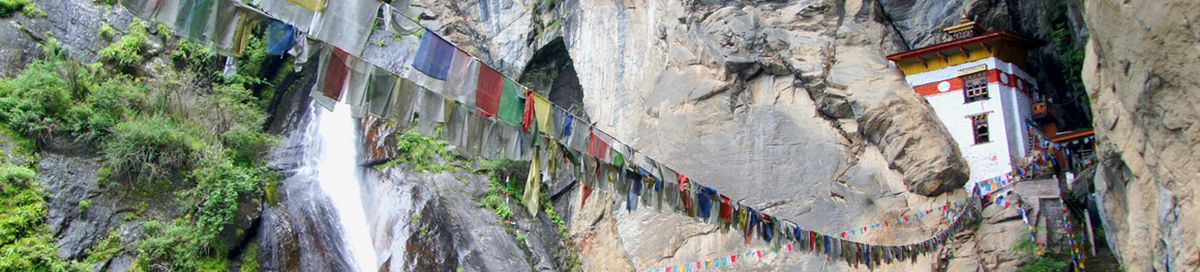 monasterio budista del nido del tigre (Tiger's nest) en Bhutan