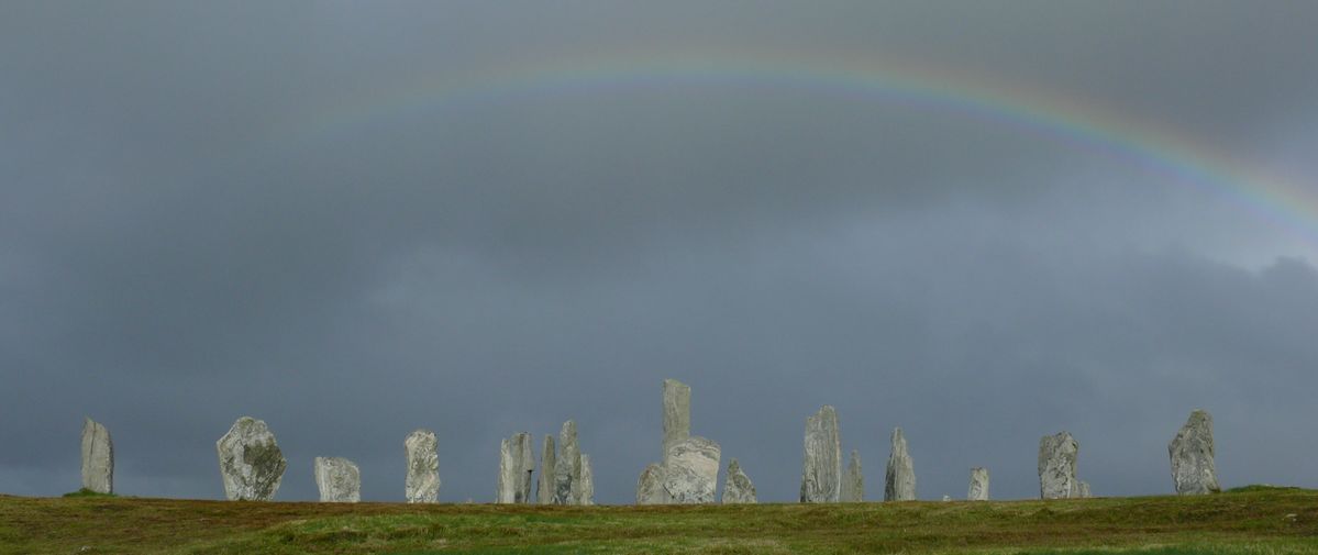 mit Regenbogen