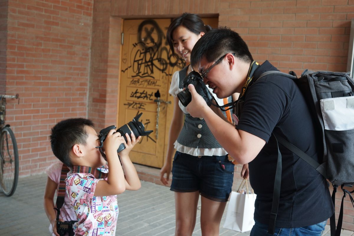 kleiner und großer Fotograf, Peling artzone789  