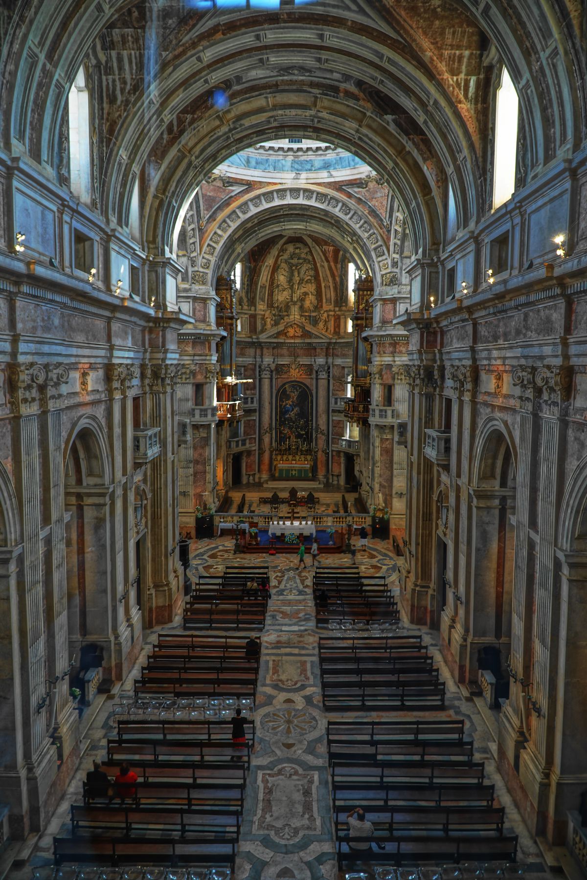 BASILICA DO CONVENTO DE MAFRA-MAFRA-PORTUGAL, 5 OUTUBRO 2014