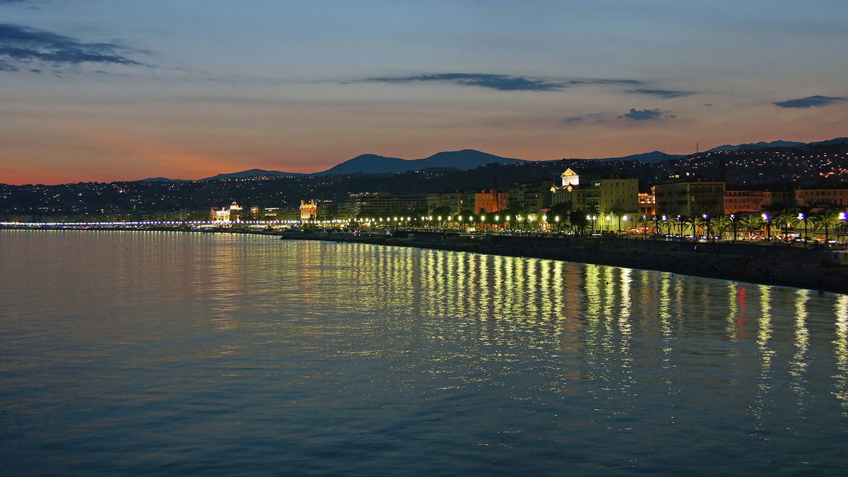 An evening in Nice