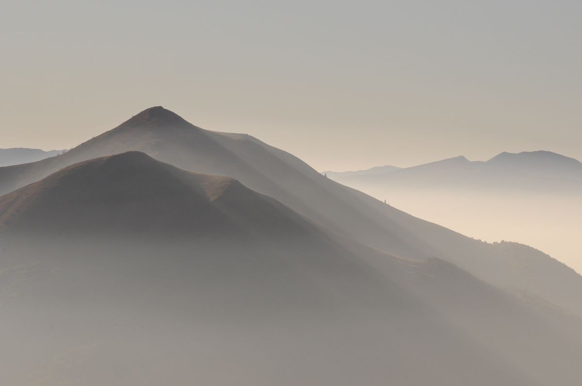 Wschód słońca w Bieszczadach / Sunrise in Bieszczady Mountain