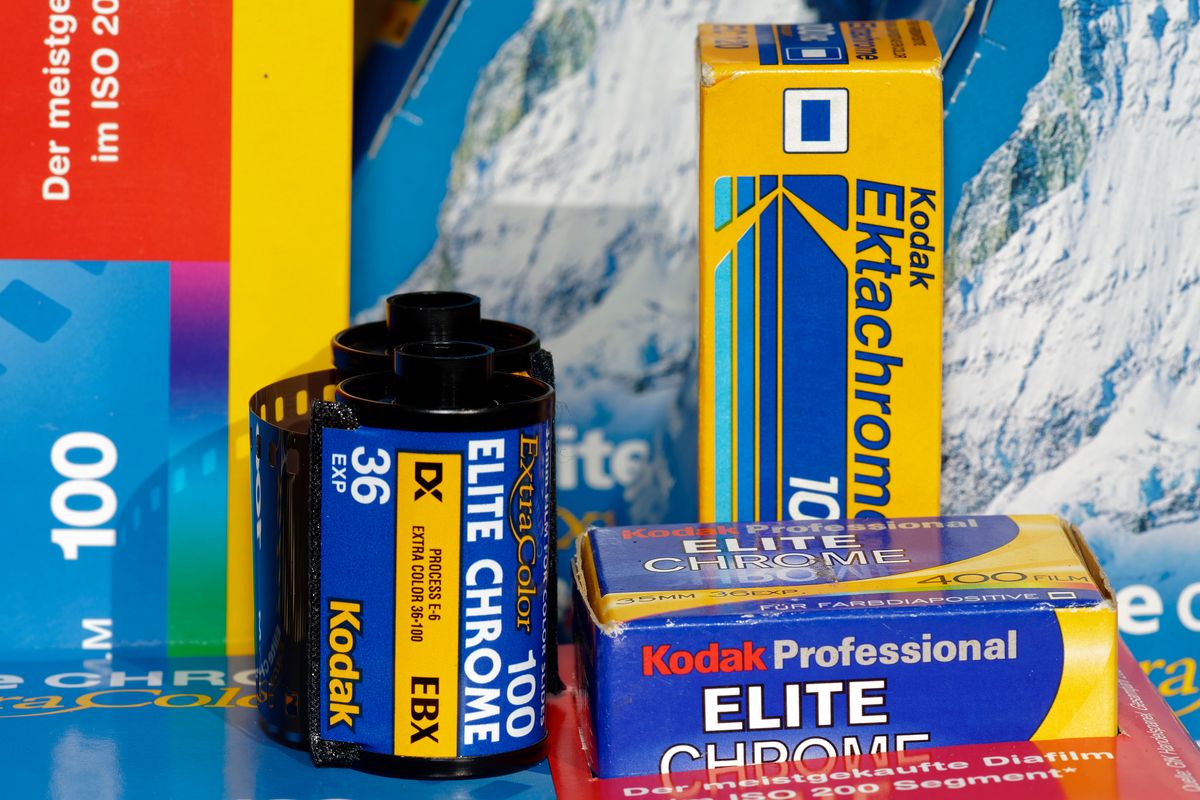 Der Elite Chrome EB 100 war ein Diafilm, der 2014 von Eastman Kodak Eingestellt wurde.
