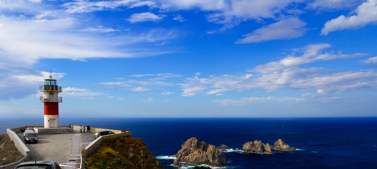 Lighthouse of the cape Ortegal