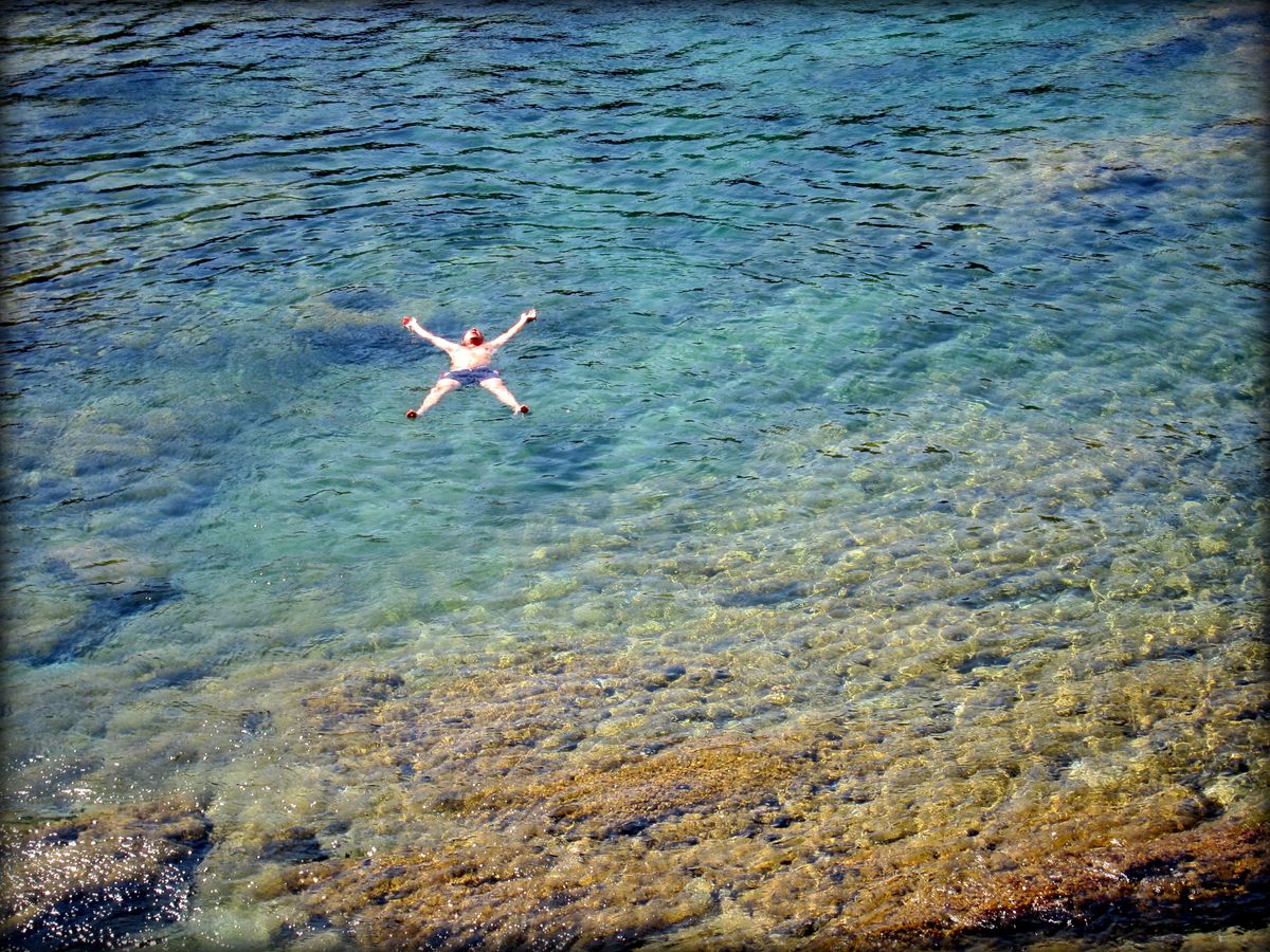 Moment de tranquilité en méditérannée