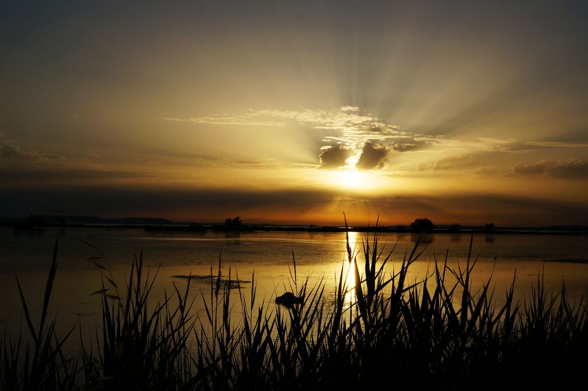 Coucher de soleil apaisant