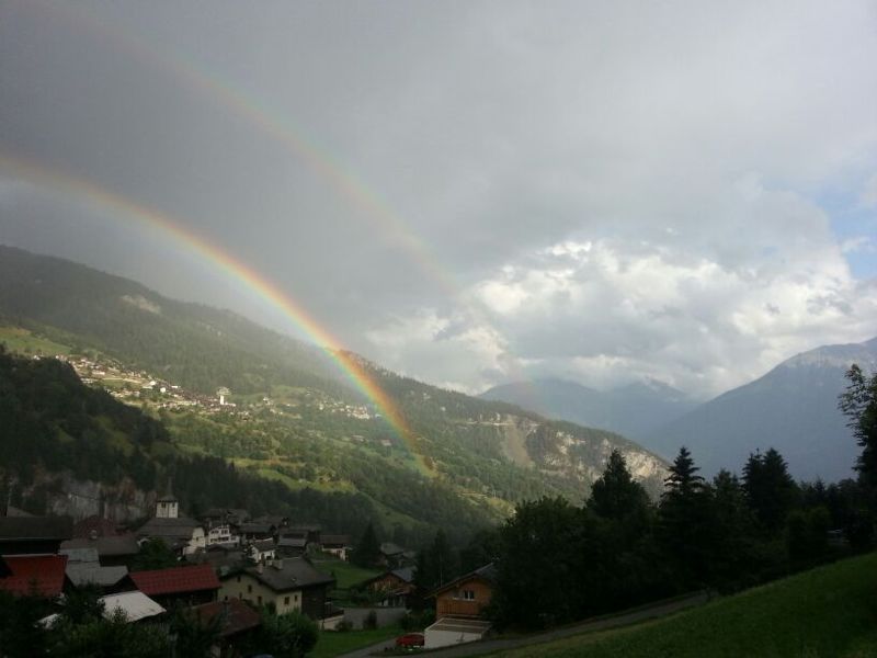 doble arco iris Suiza