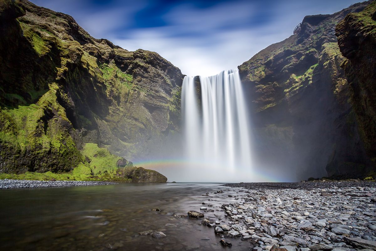 The enchanting Skogafoss